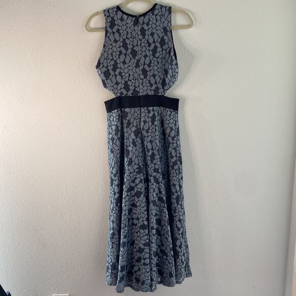 Alexis Maile Blue Lace Cutout Dress Sz small - Picture 5 of 8